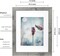 Grey 11x14 Picture Frame Set of 2. Display 11x14 without Mat or 8x10 with Mat.Wall Gallery Photo Frames
